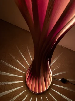 Schwedische Stehlampe aus Kiefernholz von Hans-Agne Jakobsson für Ab Markaryd, 1960er
