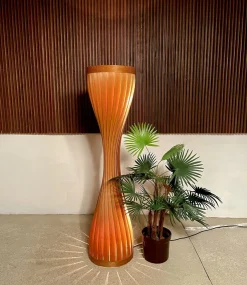 Schwedische Stehlampe aus Kiefernholz von Hans-Agne Jakobsson für Ab Markaryd, 1960er