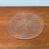 Schwedische Vintage Glas Teller & Krabben Teller von Ann Wärff für Kosta Boda, 7er Set