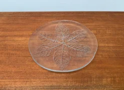 Schwedische Vintage Glas Teller & Krabben Teller von Ann Wärff für Kosta Boda, 7er Set