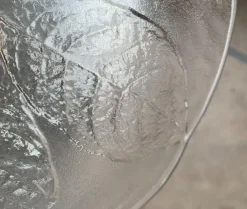 Schwedische Vintage Glas Teller & Krabben Teller von Ann Wärff für Kosta Boda, 7er Set
