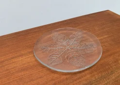 Schwedische Vintage Glas Teller & Krabben Teller von Ann Wärff für Kosta Boda, 7er Set