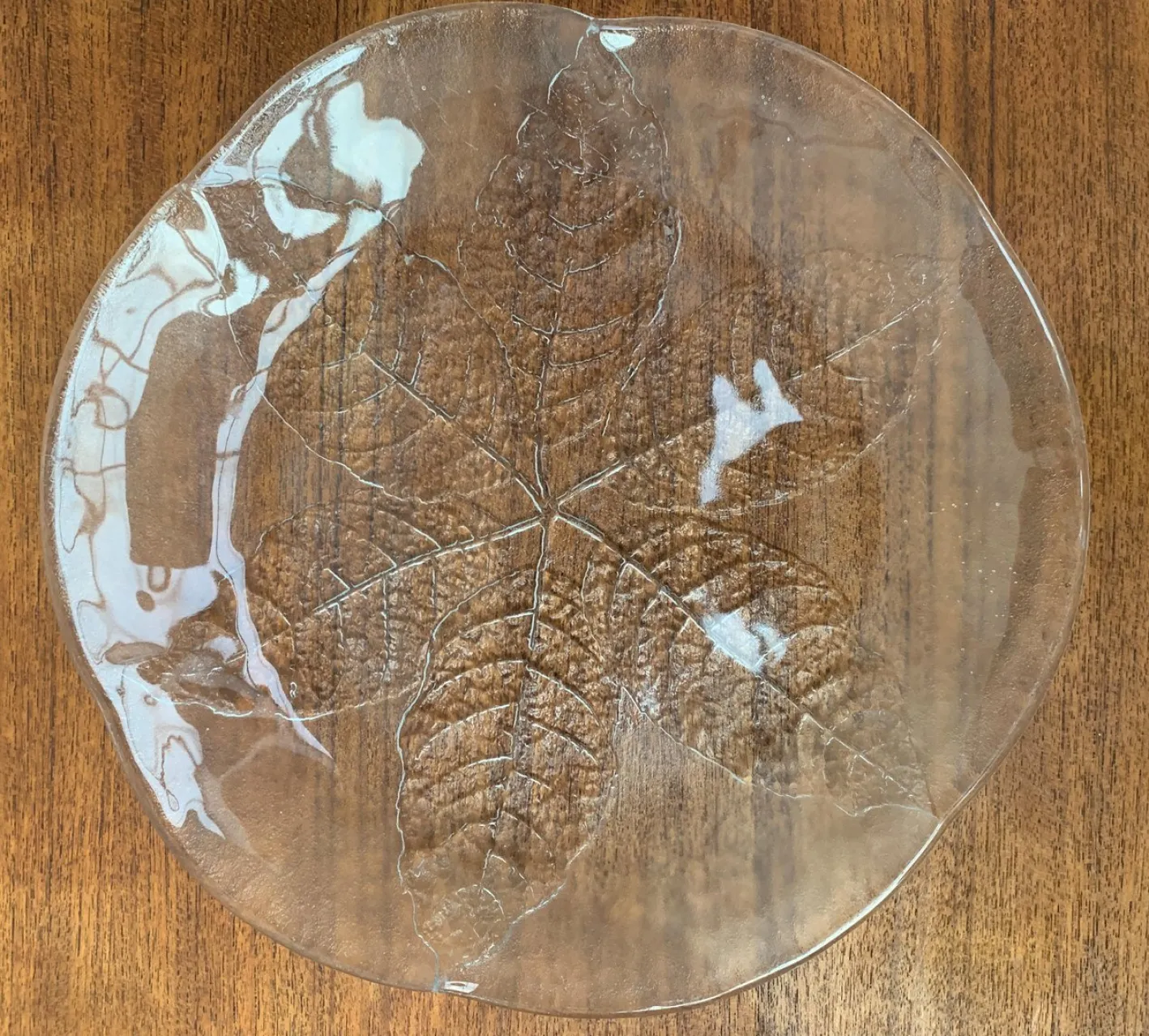 Schwedische Vintage Glas Teller & Krabben Teller von Ann Wärff für Kosta Boda, 7er Set