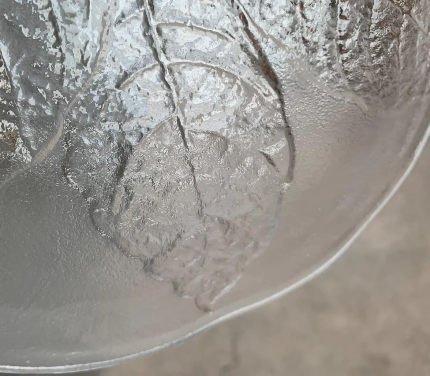Schwedische Vintage Glas Teller & Krabben Teller von Ann Wärff für Kosta Boda, 7er Set