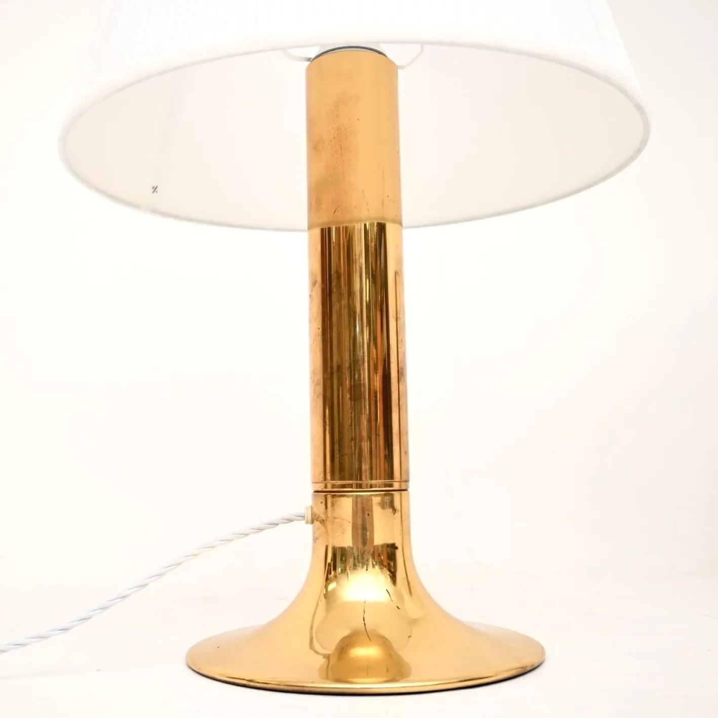 Schwedische Vintage Tischlampen aus Messing von Hans-Agne Jakobsson für AB Markaryd, 1970, 2er Set