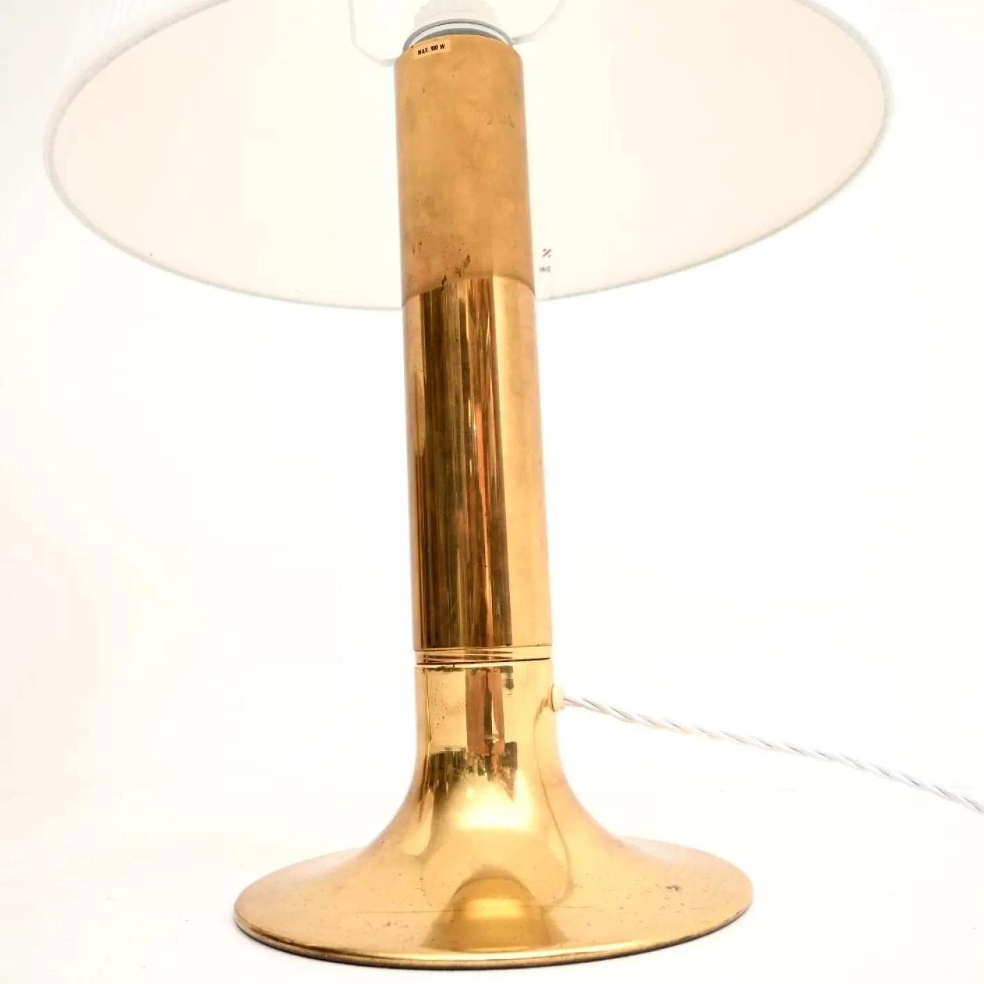 Schwedische Vintage Tischlampen aus Messing von Hans-Agne Jakobsson für AB Markaryd, 1970, 2er Set