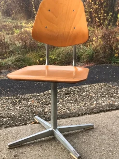 Schweizer Schulstühle von Embru, 1960er, 3er Set