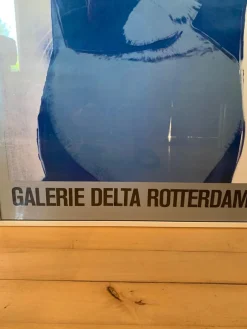 Screenprint Poster of Andy Warhol, Broadway, Galerie Delta Rotterdam, 1984