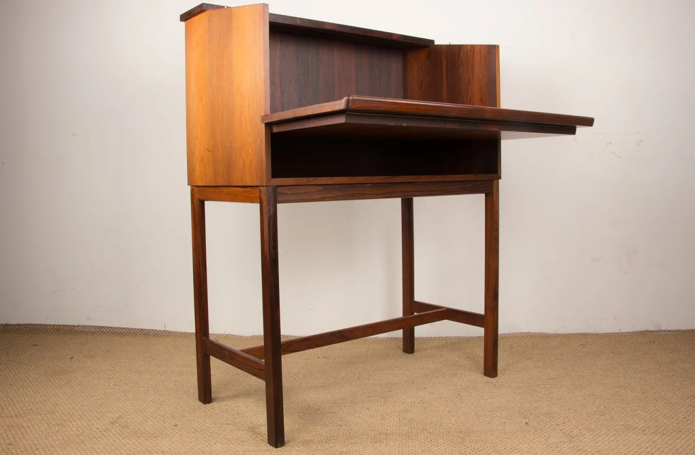 Scriban Bar und Sekretär aus Palisander & Formica von Hans Olsen für CS Mobler, 1960