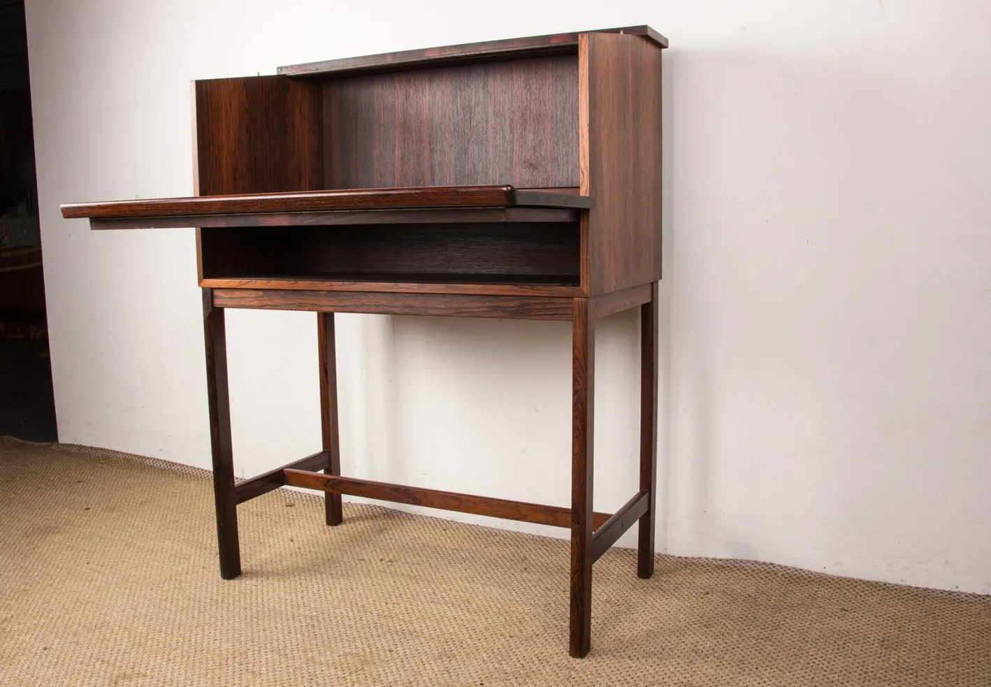 Scriban Bar und Sekretär aus Palisander & Formica von Hans Olsen für CS Mobler, 1960