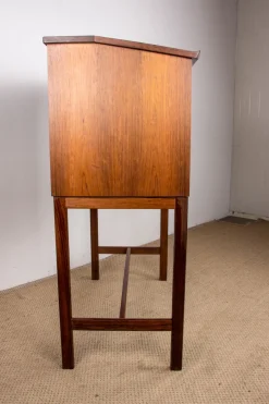Scriban Bar und Sekretär aus Palisander & Formica von Hans Olsen für CS Mobler, 1960