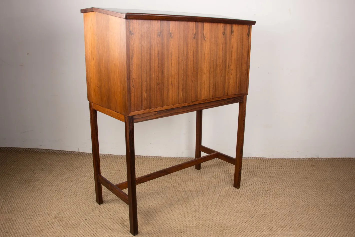 Scriban Bar und Sekretär aus Palisander & Formica von Hans Olsen für CS Mobler, 1960