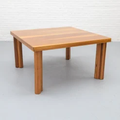 Scuderia Esstisch von Carlo Scarpa für Bernini, 1970er