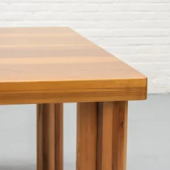 Scuderia Esstisch von Carlo Scarpa für Bernini, 1970er