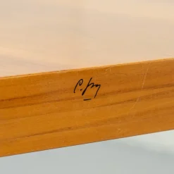 Scuderia Esstisch von Carlo Scarpa für Bernini, 1970er