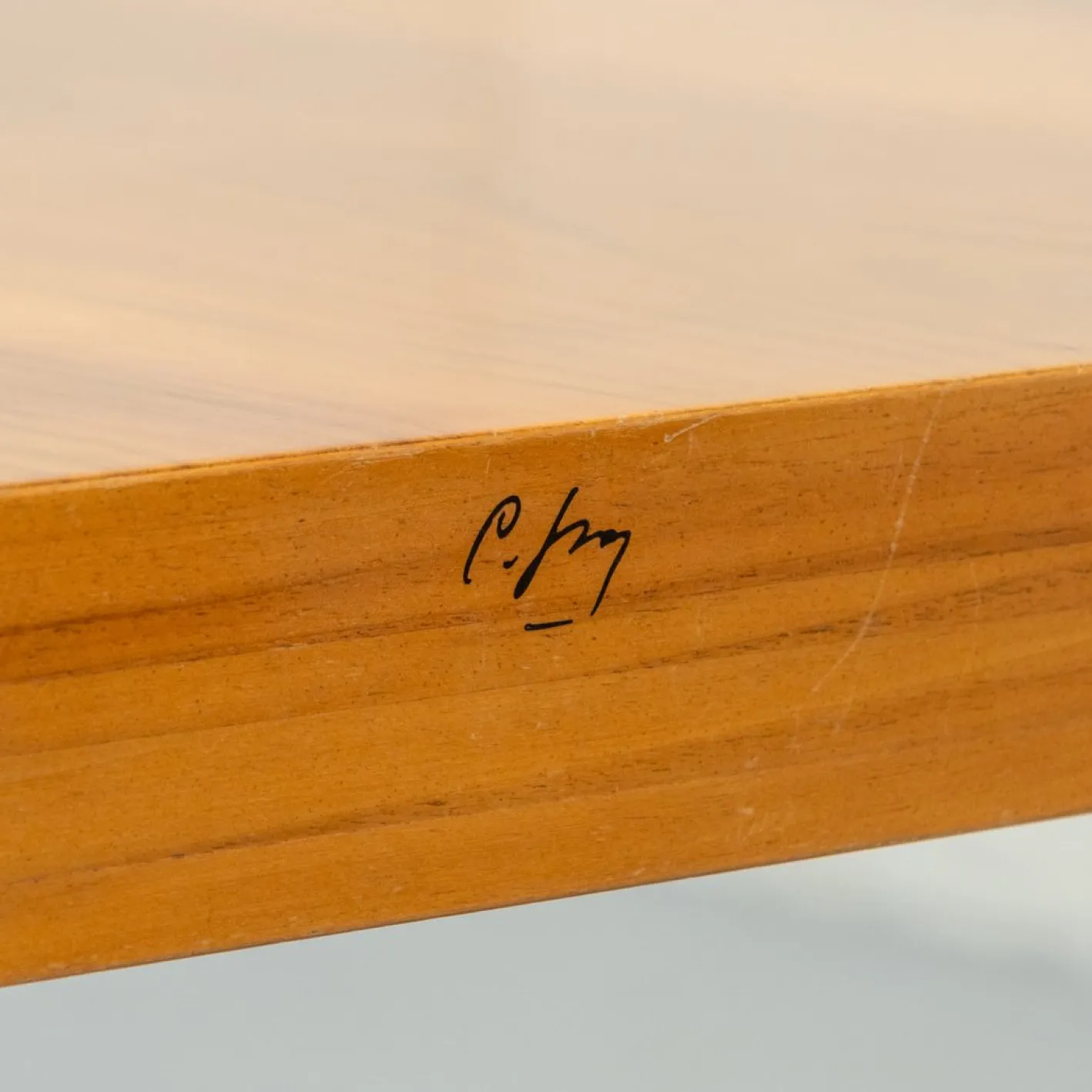 Scuderia Esstisch von Carlo Scarpa für Bernini, 1970er