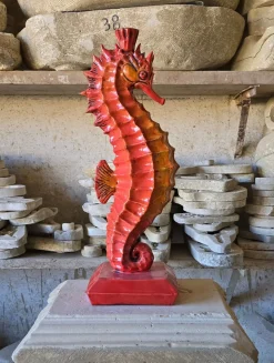 Seepferdchen aus Keramik von Ceramiche Ceccarelli
