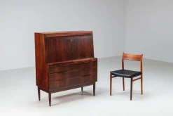 Sekretär aus Santos Palisander von Erling Torvits für Klim Mobelfabrik, Denmark, 1960