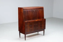 Sekretär aus Santos Palisander von Erling Torvits für Klim Mobelfabrik, Denmark, 1960