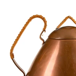 Seltene deutsche Teekanne aus reinem Kupfer von Christian Wagner, 1950er-Jahre