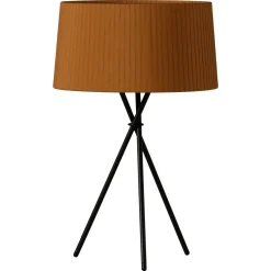 Senffarbene Trípode M3 Tischlampe von Santa & Cole