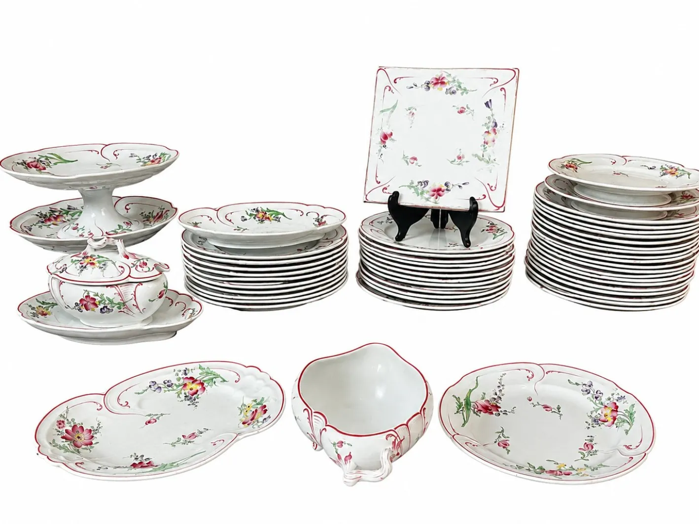 Service von Luneville, 1890er, 49er Set