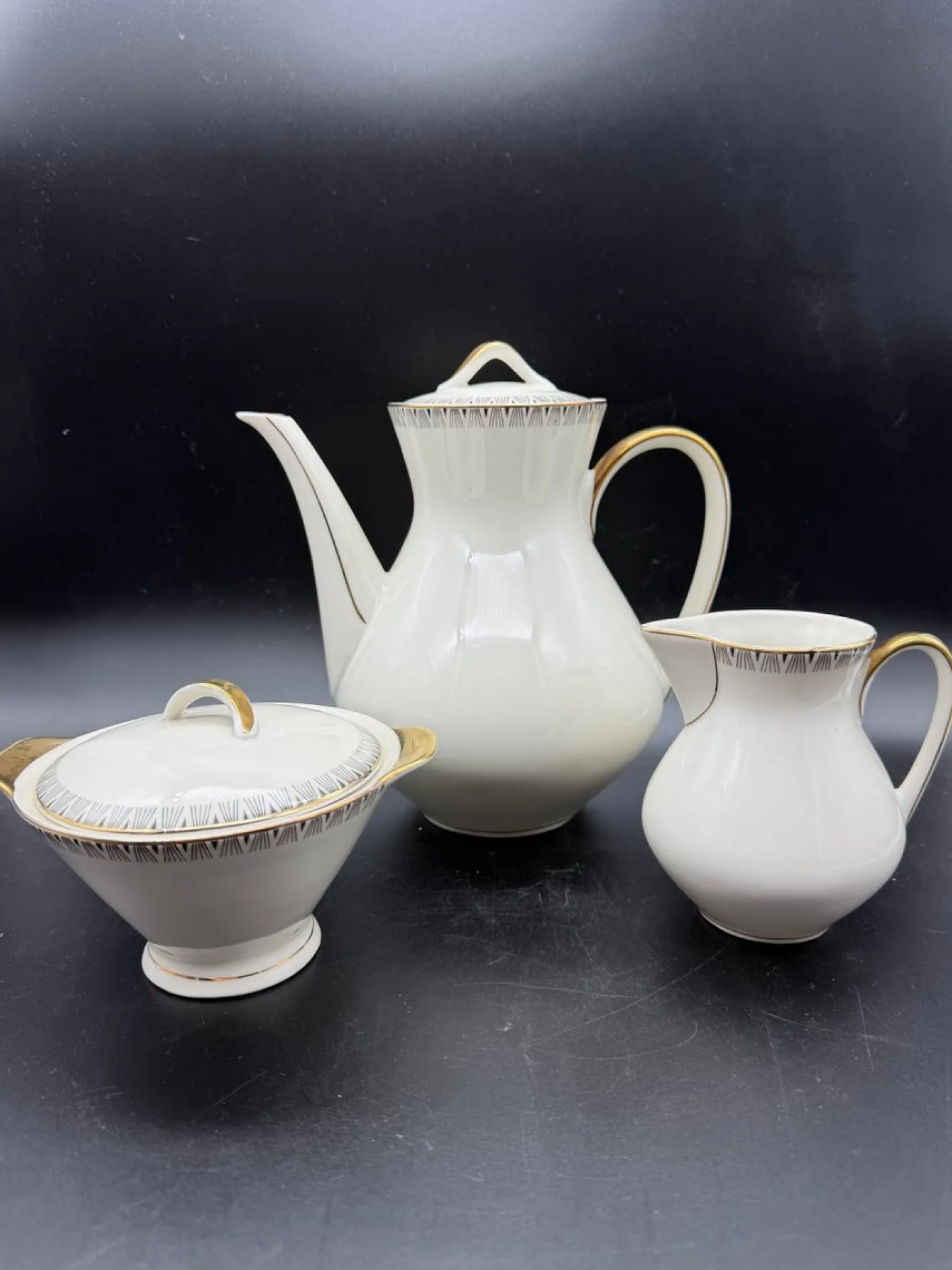 Service von Winterling Marktleuthen Bavaria, 1960er, 26 Set