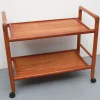 Servierwagen aus Teak von Dyrlund, 1970er