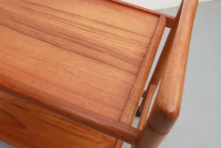 Servierwagen aus Teak von Dyrlund, 1970er