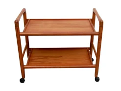 Servierwagen aus Teak von Dyrlund, 1970er