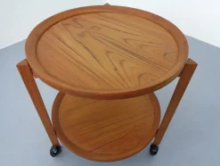 Servierwagen aus Teak von Sika Møbler, 1960er
