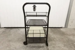 Servierwagen im Stil von Matégot, 1960er