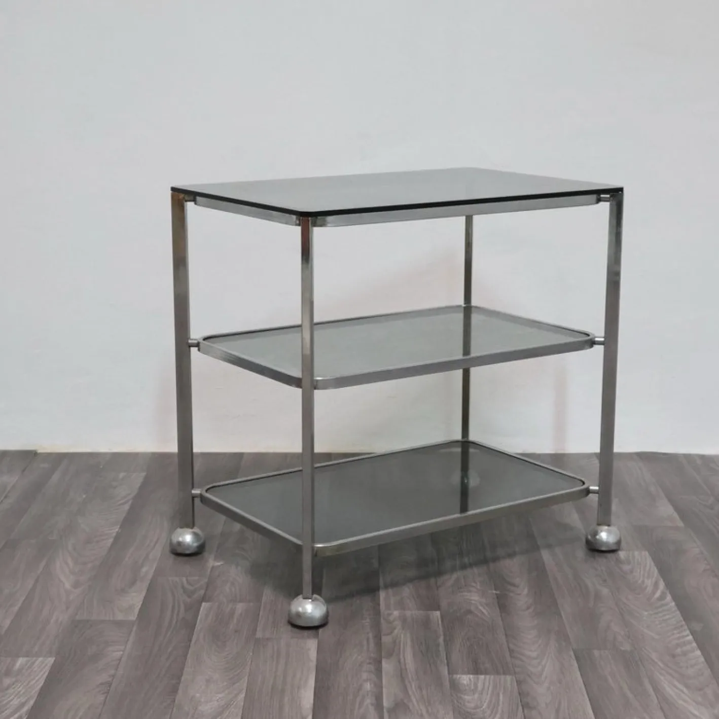 Servierwagen mit mehreren Ablagen von Allegri Parma, 1970er