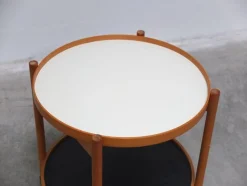 Servierwagen mit wendbaren Tabletts von Hans Bølling für Torben Ørskov, 1960er