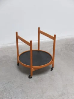 Servierwagen mit wendbaren Tabletts von Hans Bølling für Torben Ørskov, 1960er