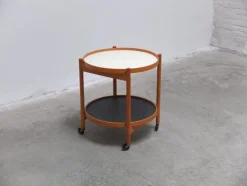 Servierwagen mit wendbaren Tabletts von Hans Bølling für Torben Ørskov, 1960er