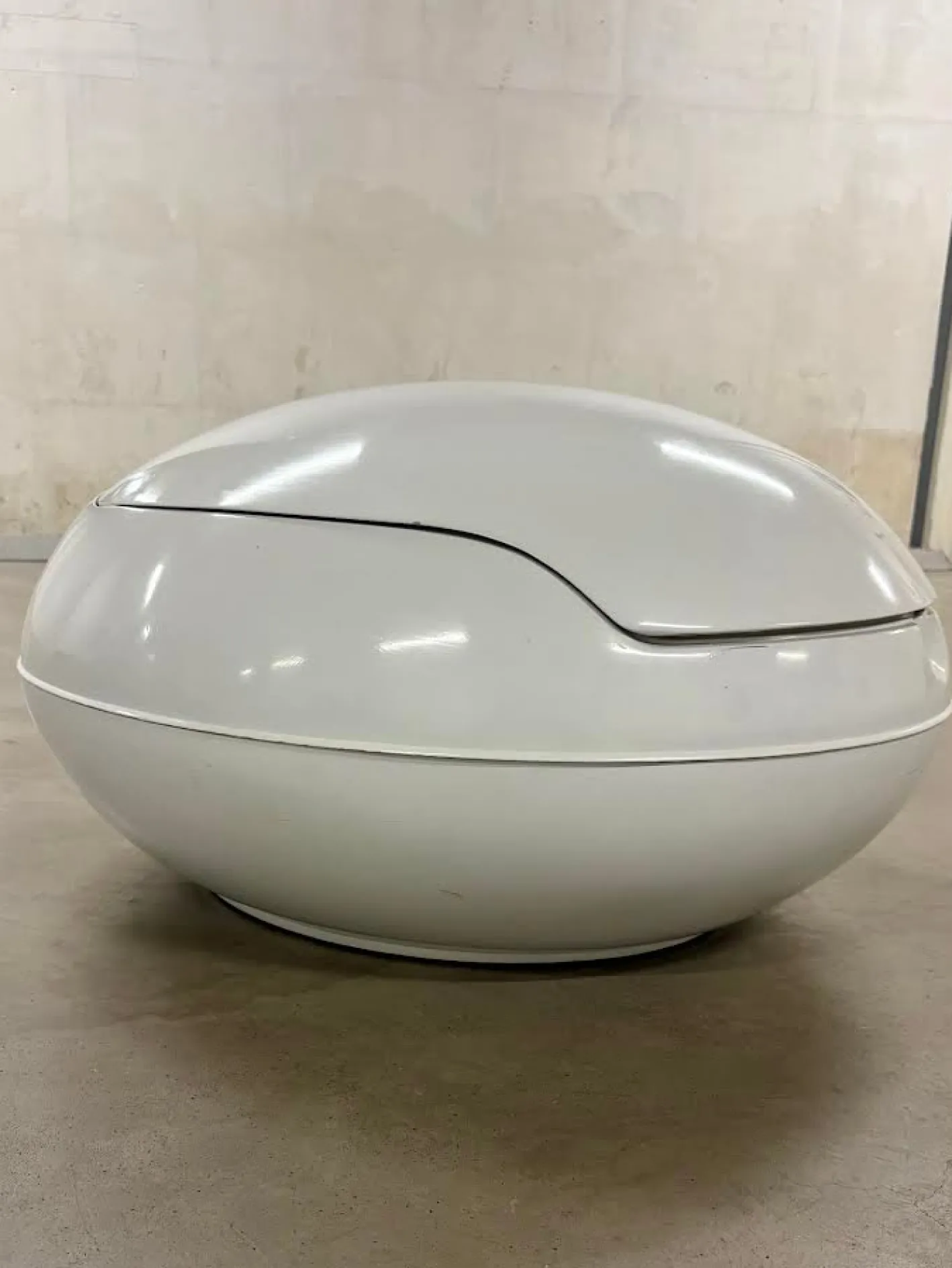 Sessel Egg von Peter Ghyczy für Veb Deutsche Werkstätten Hellerau