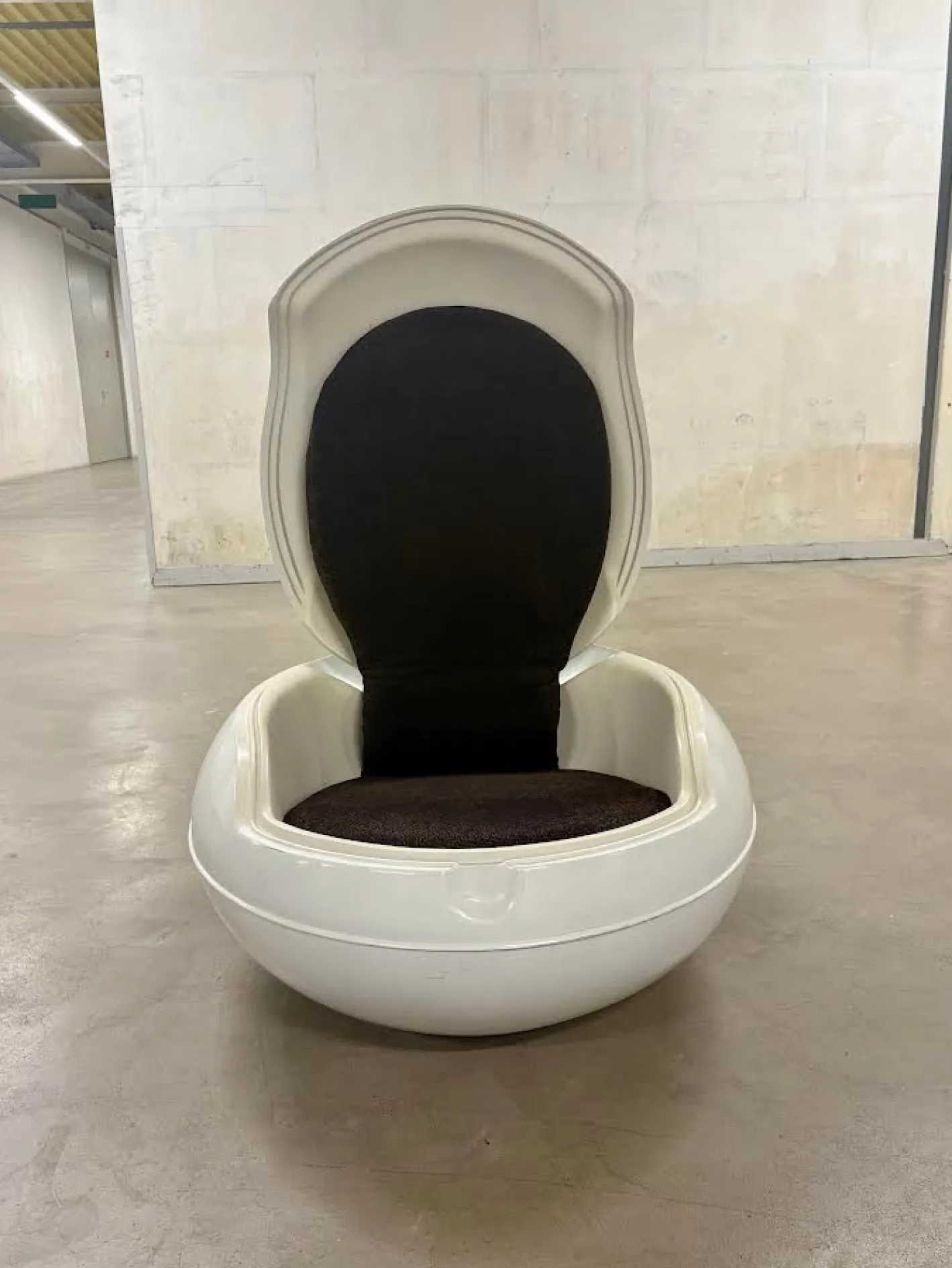 Sessel Egg von Peter Ghyczy für Veb Deutsche Werkstätten Hellerau