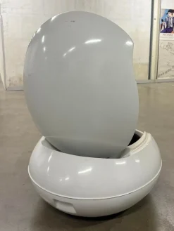 Sessel Egg von Peter Ghyczy für Veb Deutsche Werkstätten Hellerau