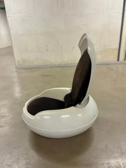 Sessel Egg von Peter Ghyczy für Veb Deutsche Werkstätten Hellerau