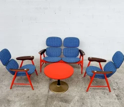 Sessel, Sofa und Couchtisch von Marco Zanuso für Poltronova, 1960er, 4er Set
