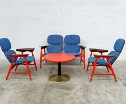 Sessel, Sofa und Couchtisch von Marco Zanuso für Poltronova, 1960er, 4er Set
