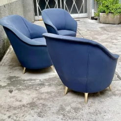 Sessel und Sofa von Isa Bergamo, 1950er, 3er Set