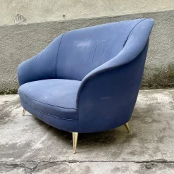 Sessel und Sofa von Isa Bergamo, 1950er, 3er Set