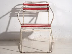Set aus antiken Gartenstühlen, 1920er