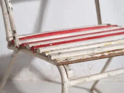 Set aus antiken Gartenstühlen, 1920er