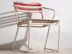 Set aus antiken Gartenstühlen, 1920er