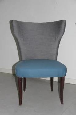 Set aus Stühlen mit hoher Rückenlehne, 1950er