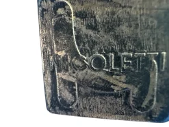 Set aus Tagesbett und Fußhocker aus Leder von Nicoletti, Italien, 1980er