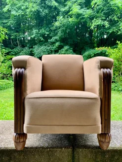 Set aus Vintage Art Deco Stühlen, 1920er